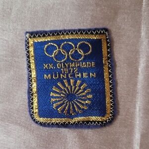 Vtg 1972 Munich Olympic Patch